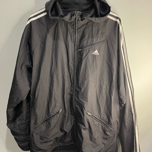 Men’s Adidas Hooded Windbreaker